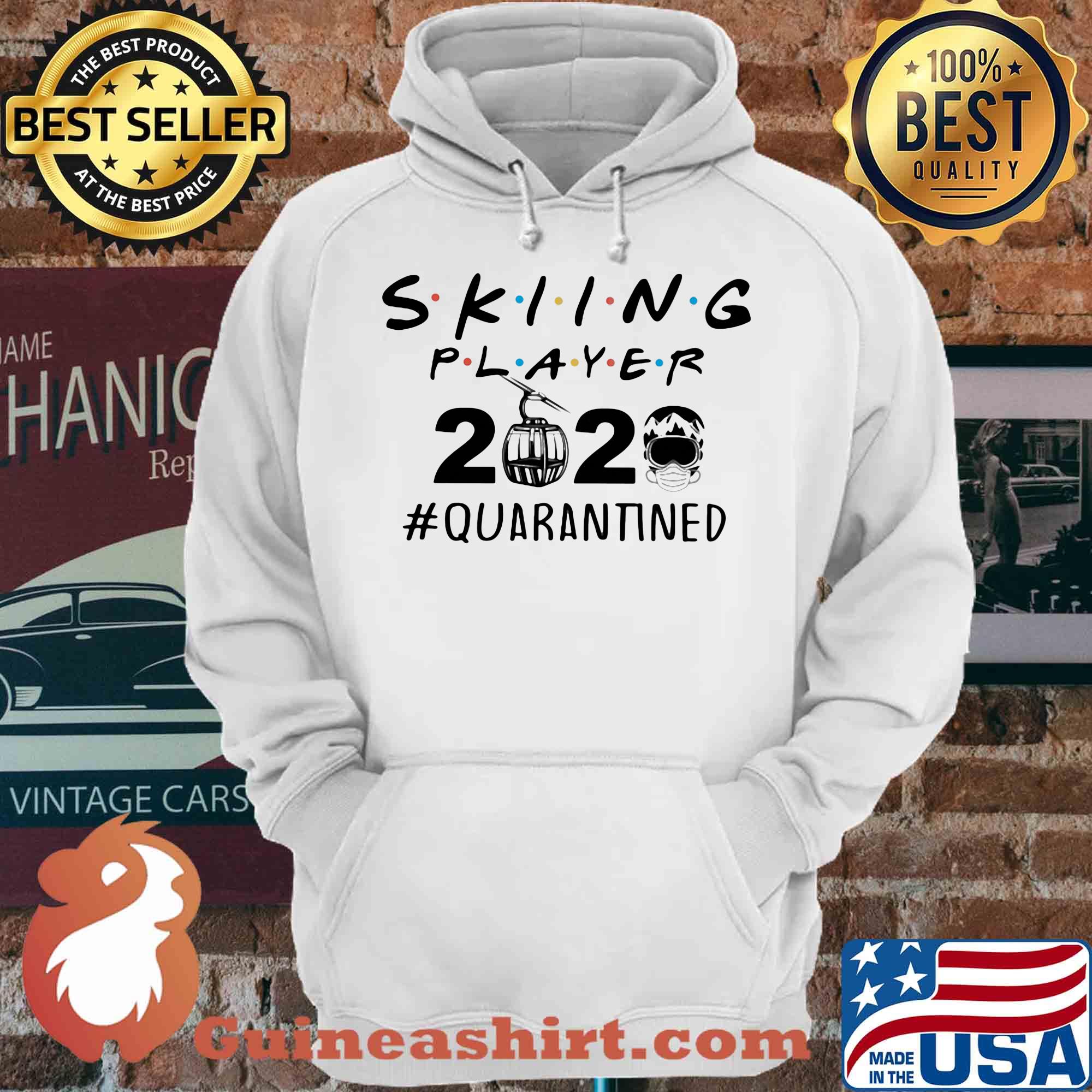 Skiing player 2020 Quarantined diver slings shirt