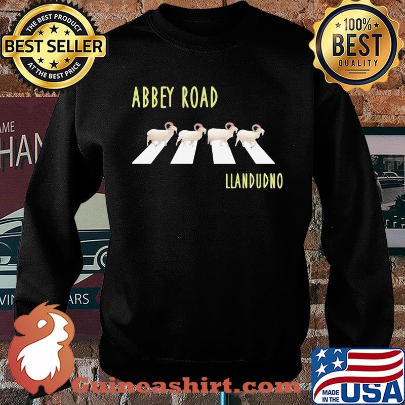 Abbey road Llandudno goats s Sweater