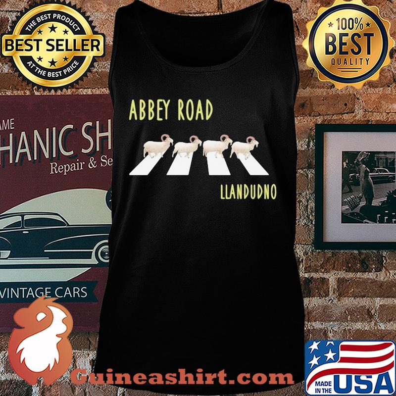 Abbey road Llandudno goats s Tank top