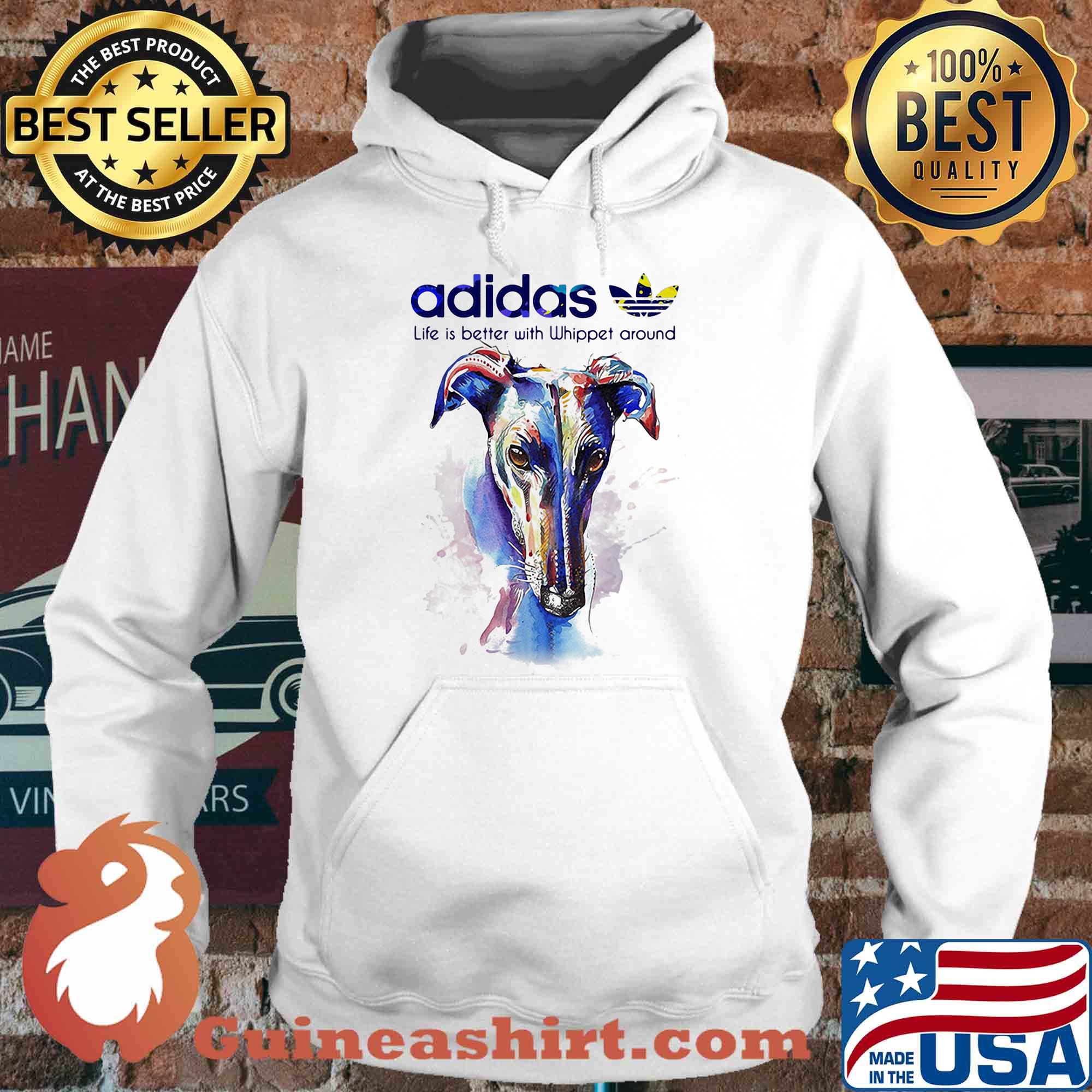 Adidas all day I dream about Whippet around Coloful s Hoodie