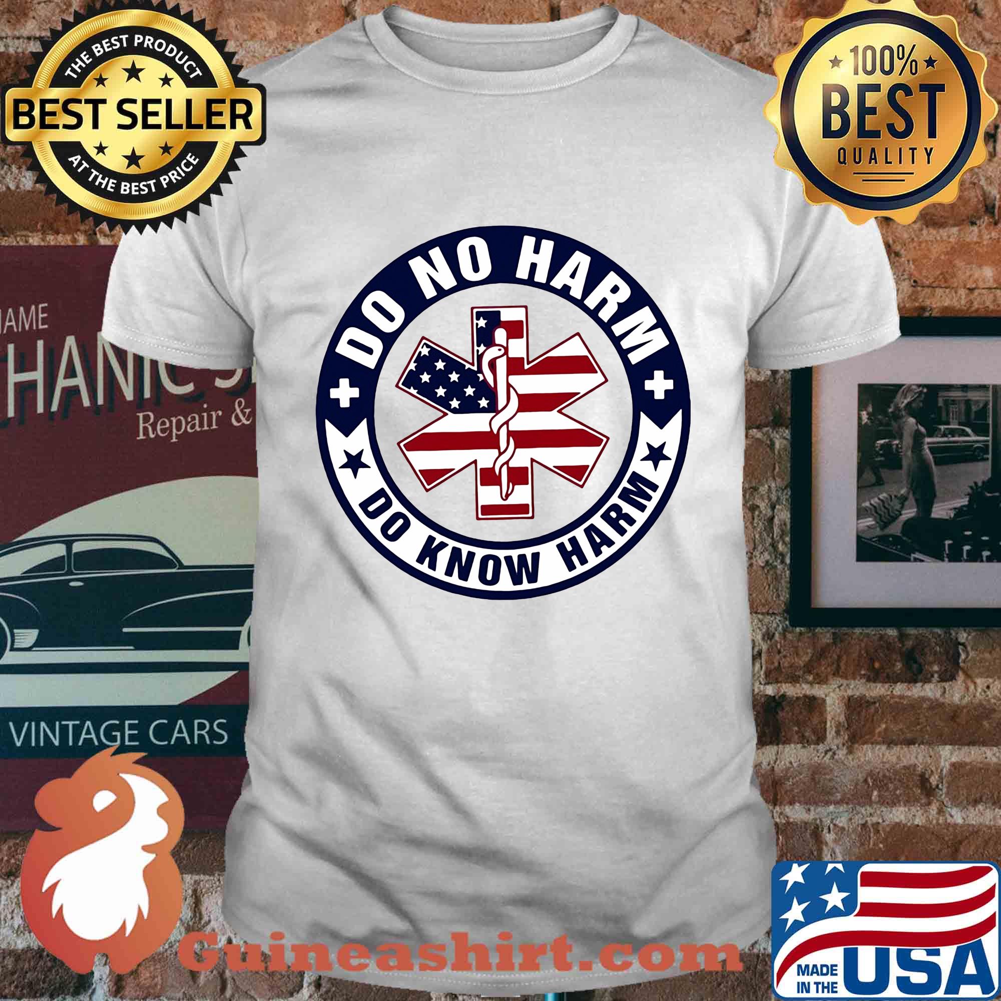 American paramedic do no harm do know harm shirt