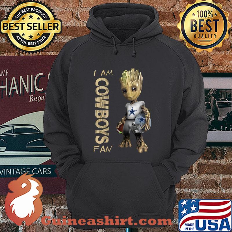 Baby Groot I Am Dallas Cowboys Fan Football shirt