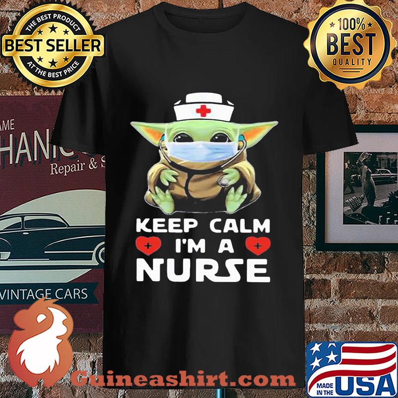 Baby Yoda Doctor Keep Calm I’m A Nurse Covid-19 Mask s Unisex