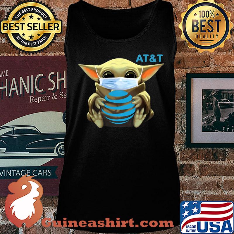 Baby yoda hug at&t covid-19 s Tank top