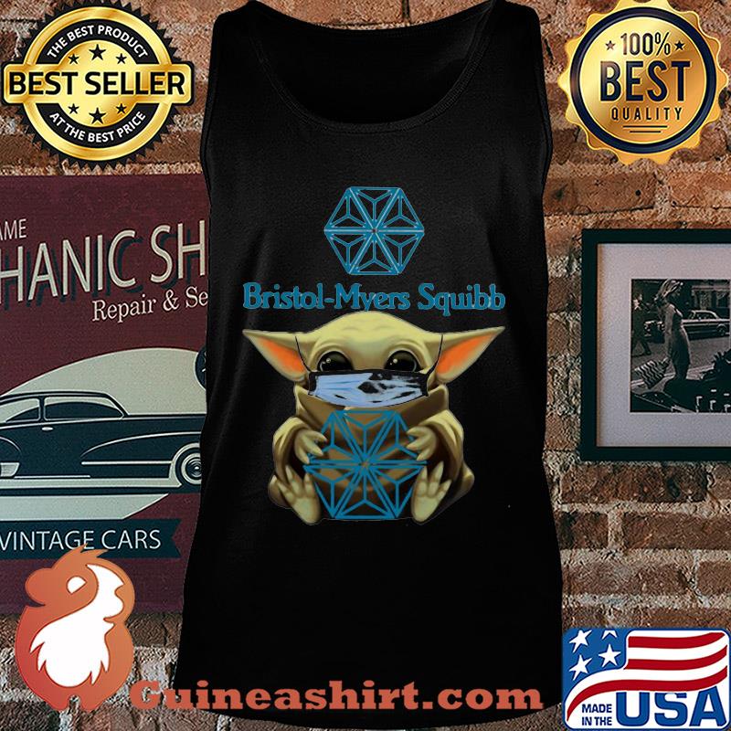 Baby Yoda hug Bristol Myers Squibb Mask s Tank top