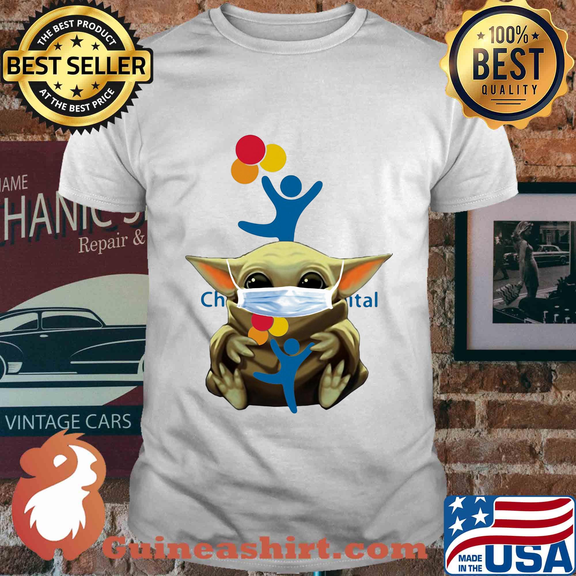 Baby yoda hug children’s hospital colorado covid-19 2020 shirt