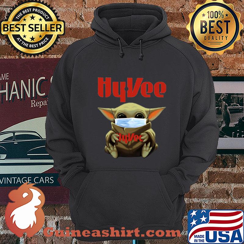 Baby Yoda Hug Hy-Vee Covid-19 shirt