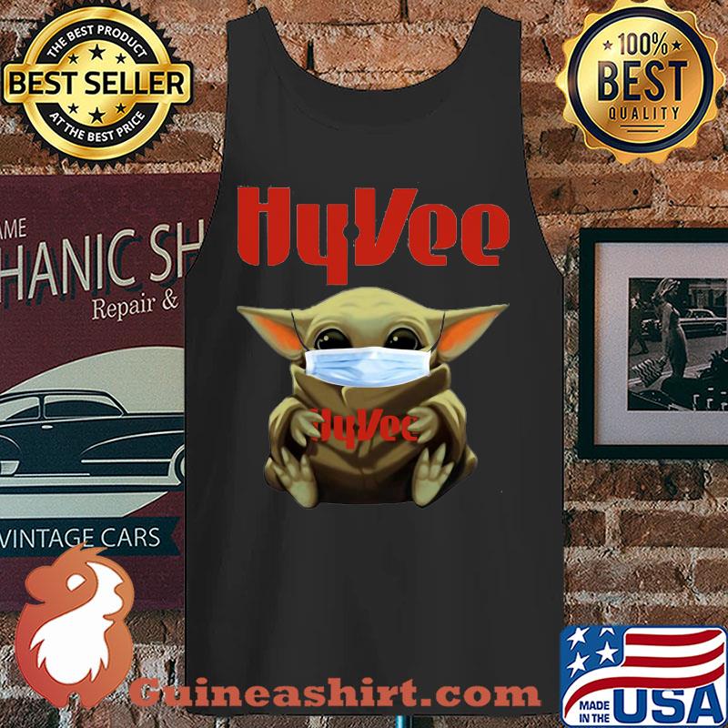 Baby Yoda Hug Hy-Vee Covid-19 s Tank top