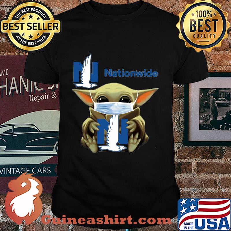 Baby yoda hug nationwide covid-19 shirt