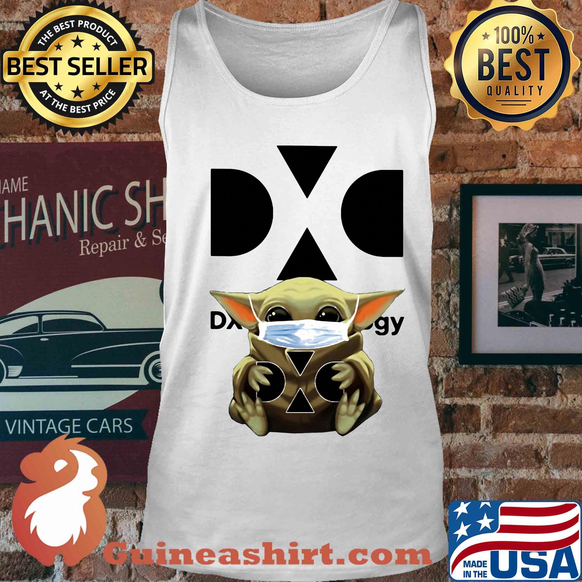Baby Yoda mask hug DXC technology s Tank top