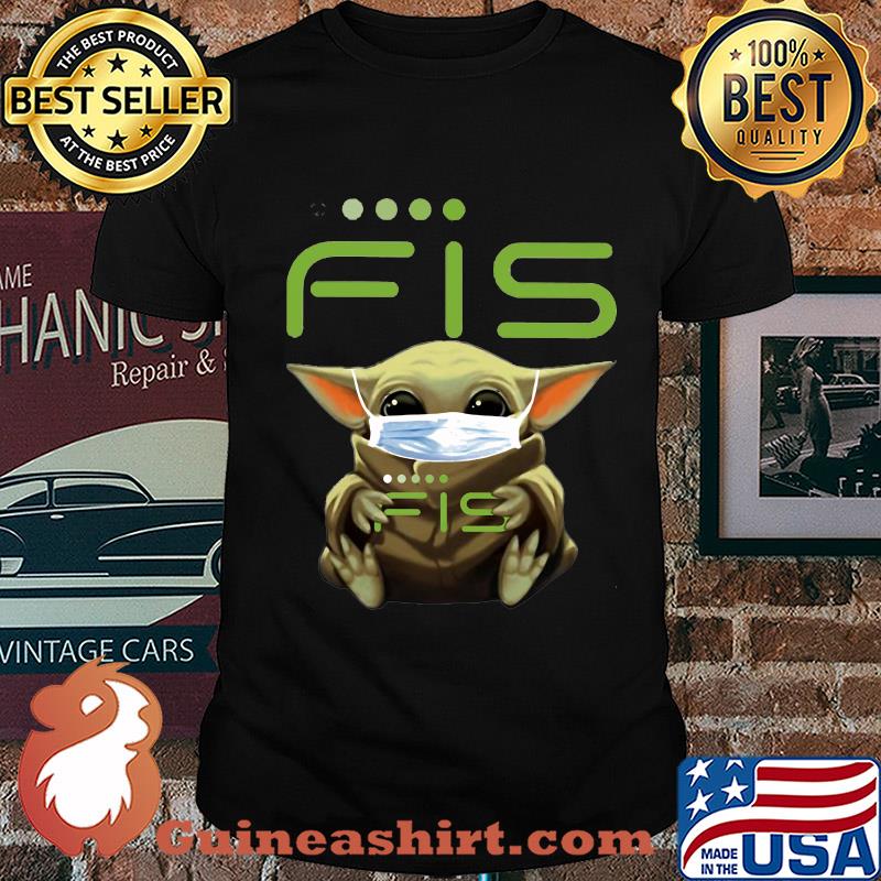 Baby Yoda mask hug Fis shirt