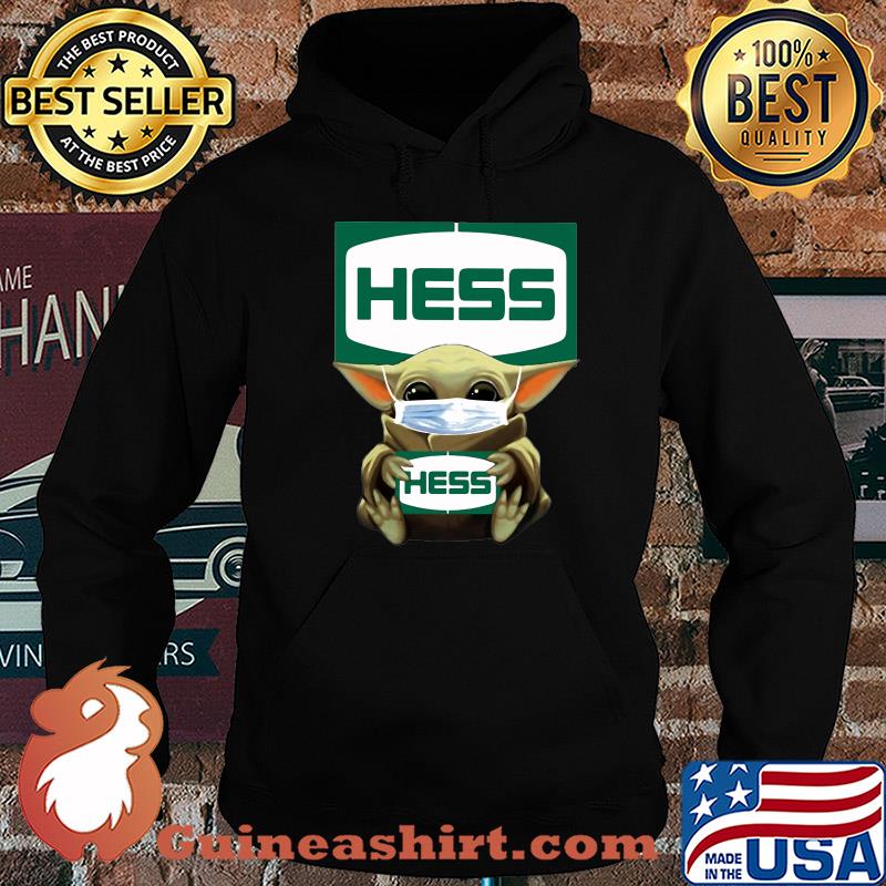 Baby Yoda mask hug Hess s Hoodie