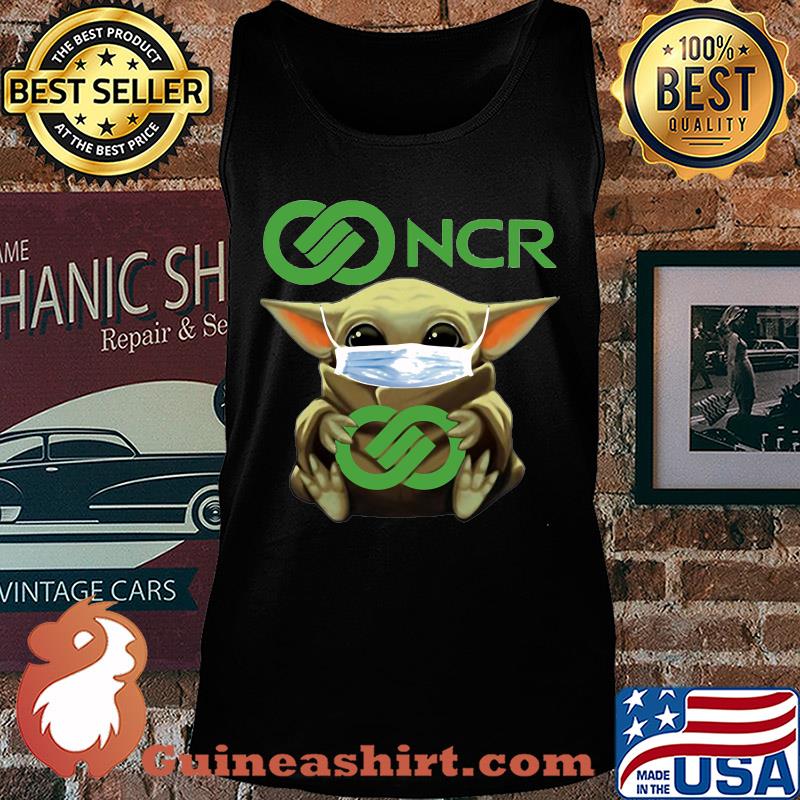 Baby Yoda mask hug NCR s Tank top