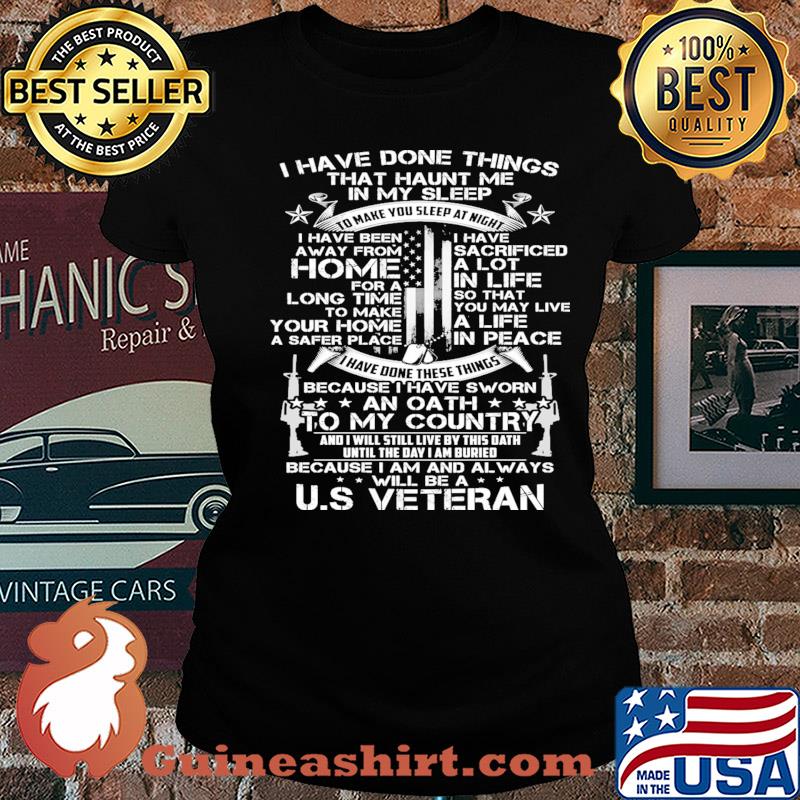 Because i am and always will be a veteran s Ladies tee