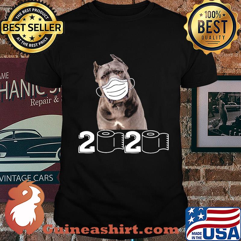 Cane Corso mask 2020 toilet paper shirt