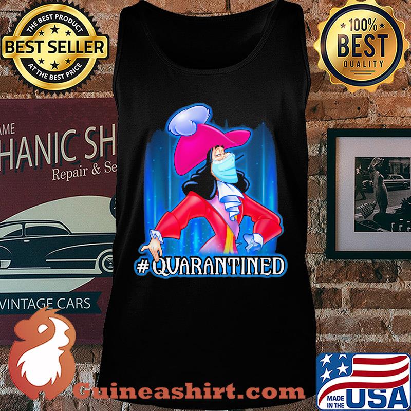 Captain Hook quarantined mask Disney s Tank top