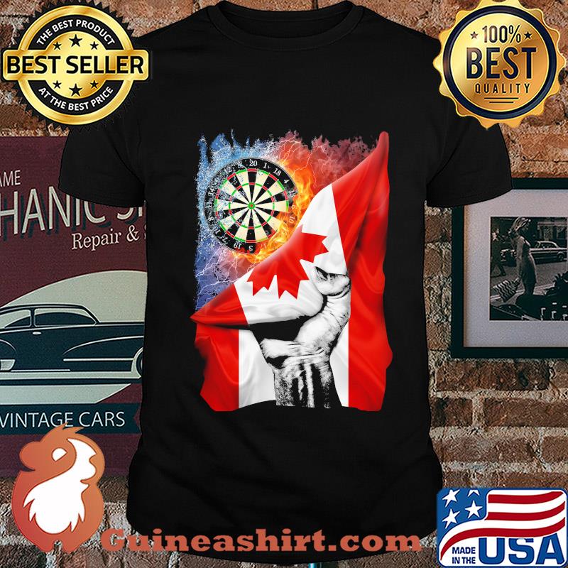 Chandler Canadian Flag Target shirt