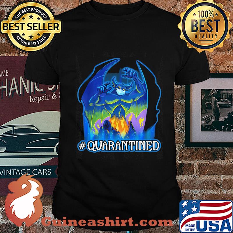 Chernabog quarantined mask Disney shirt