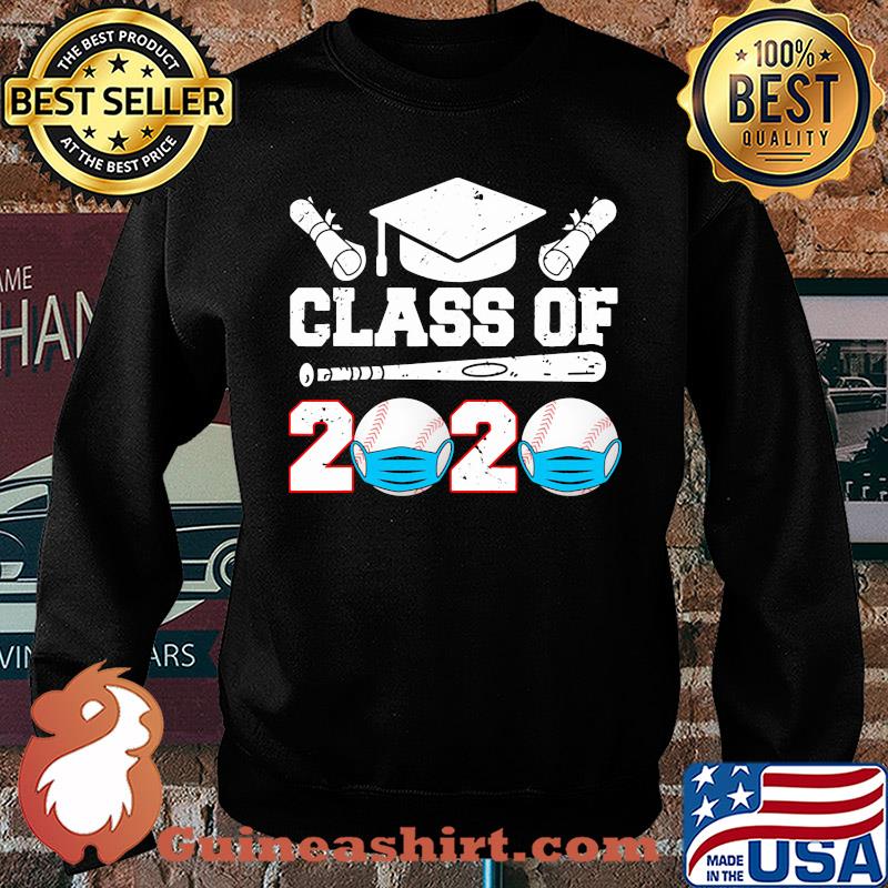 class of 2020 mask Baseball s Sweater