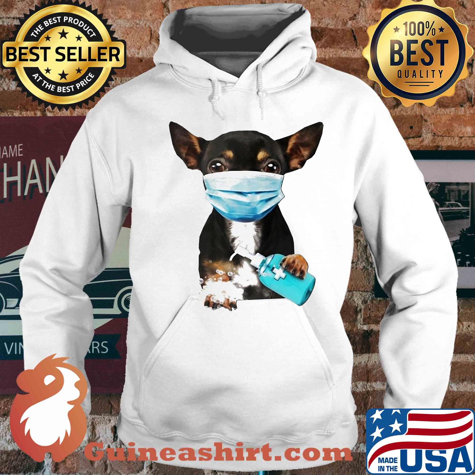 Dachshund mask wash your hand s Hoodie