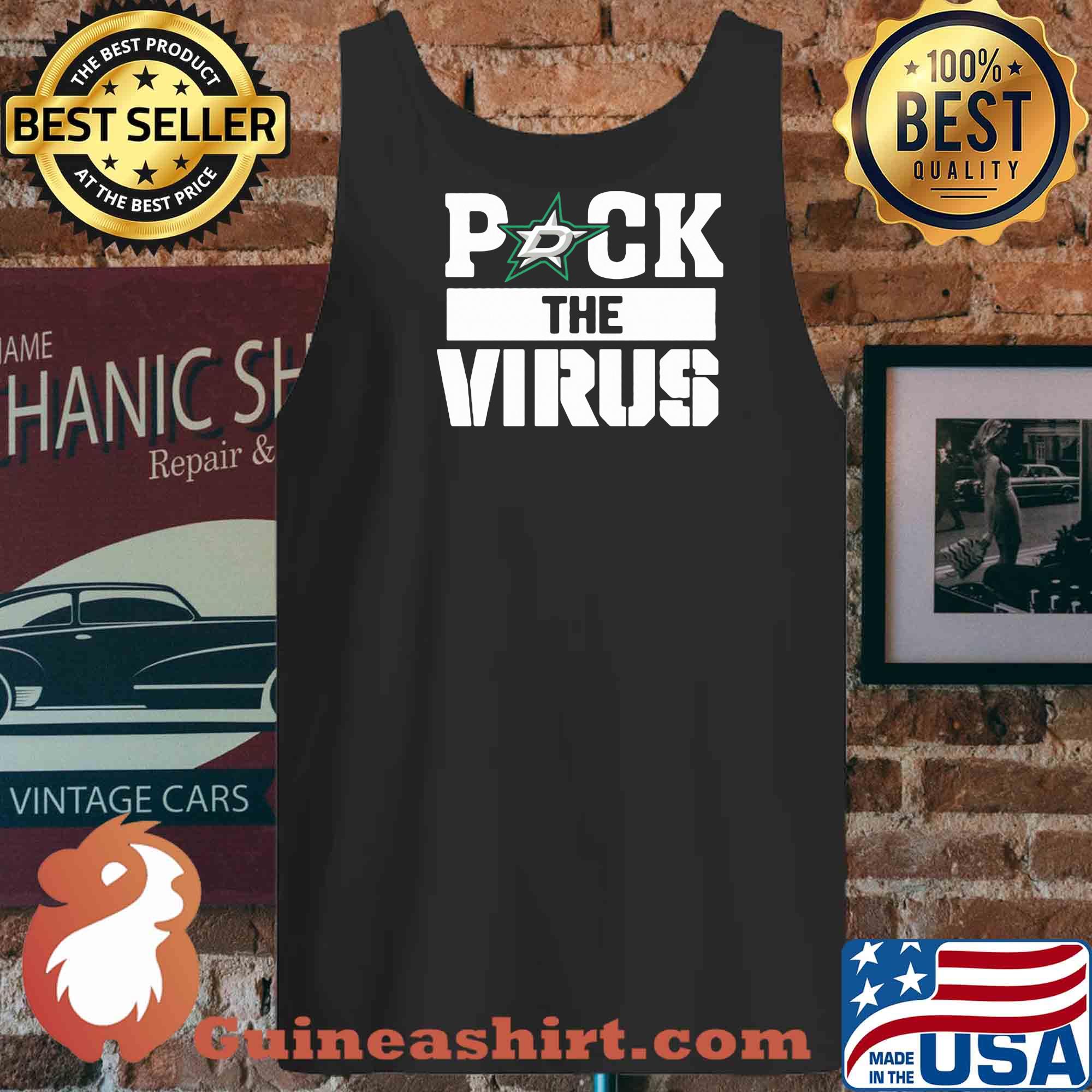 Dallas Stars Hockey Fuck The Virus 2020 s 6