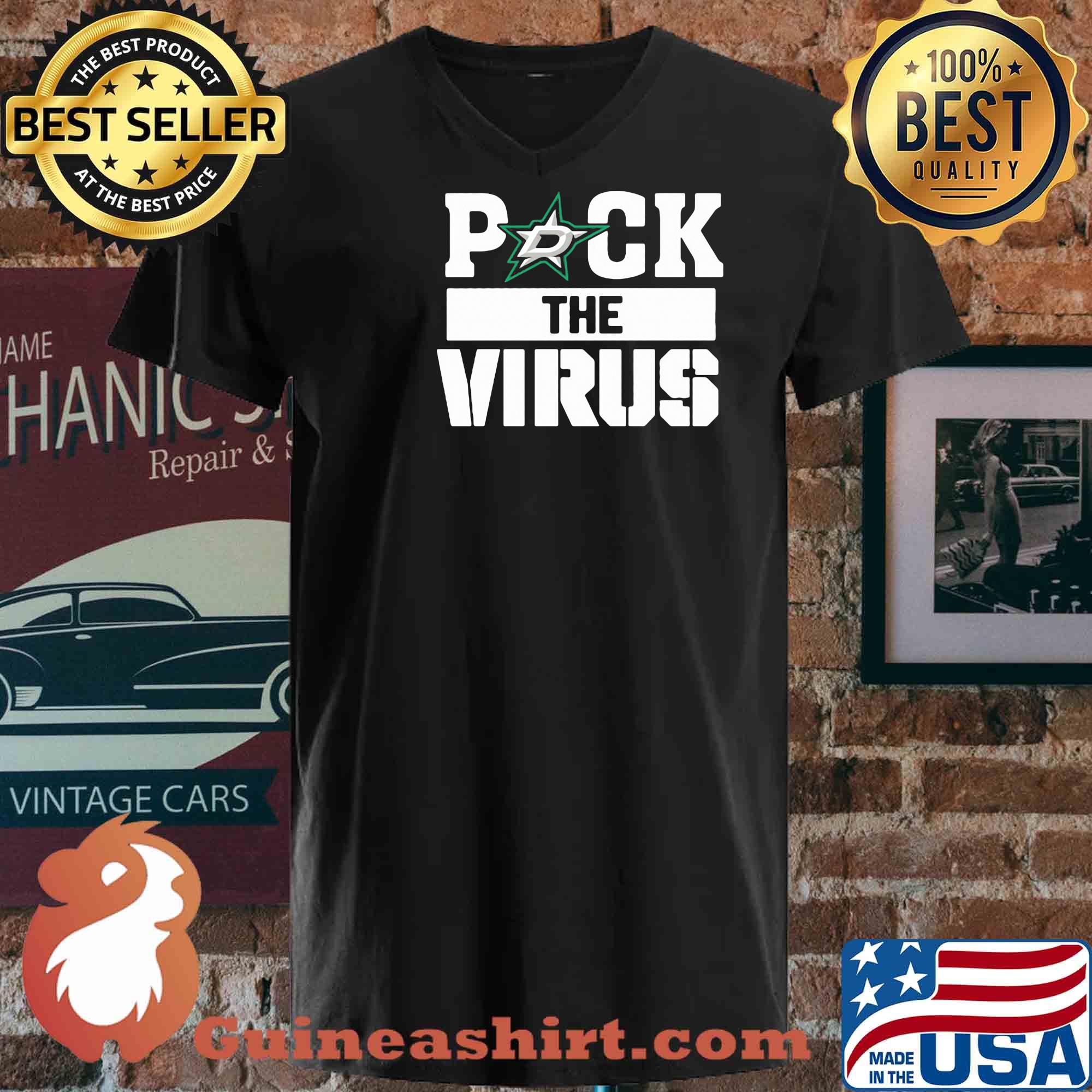 Dallas Stars Hockey Fuck The Virus 2020 s 7