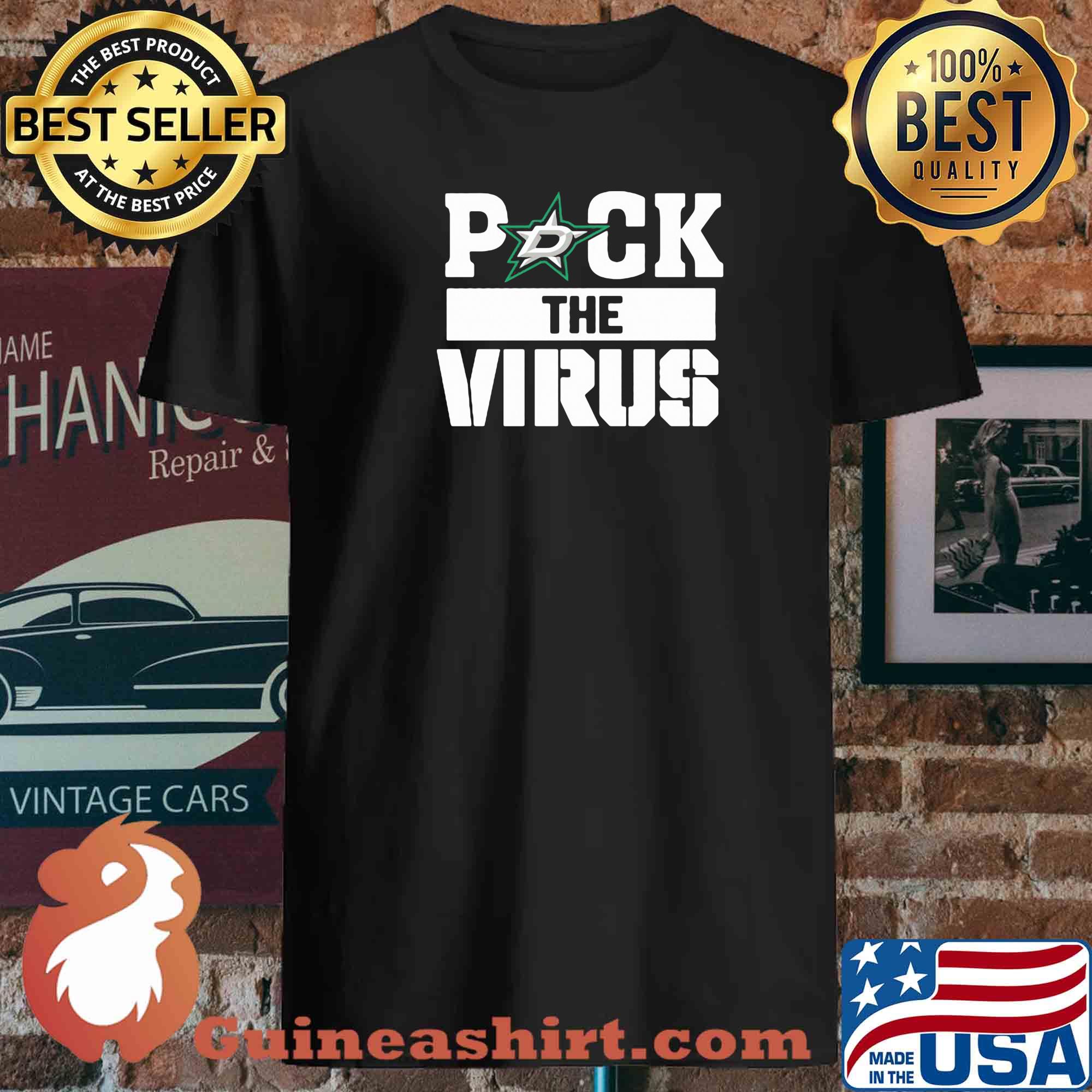 Dallas Stars Hockey Fuck The Virus 2020 s 8
