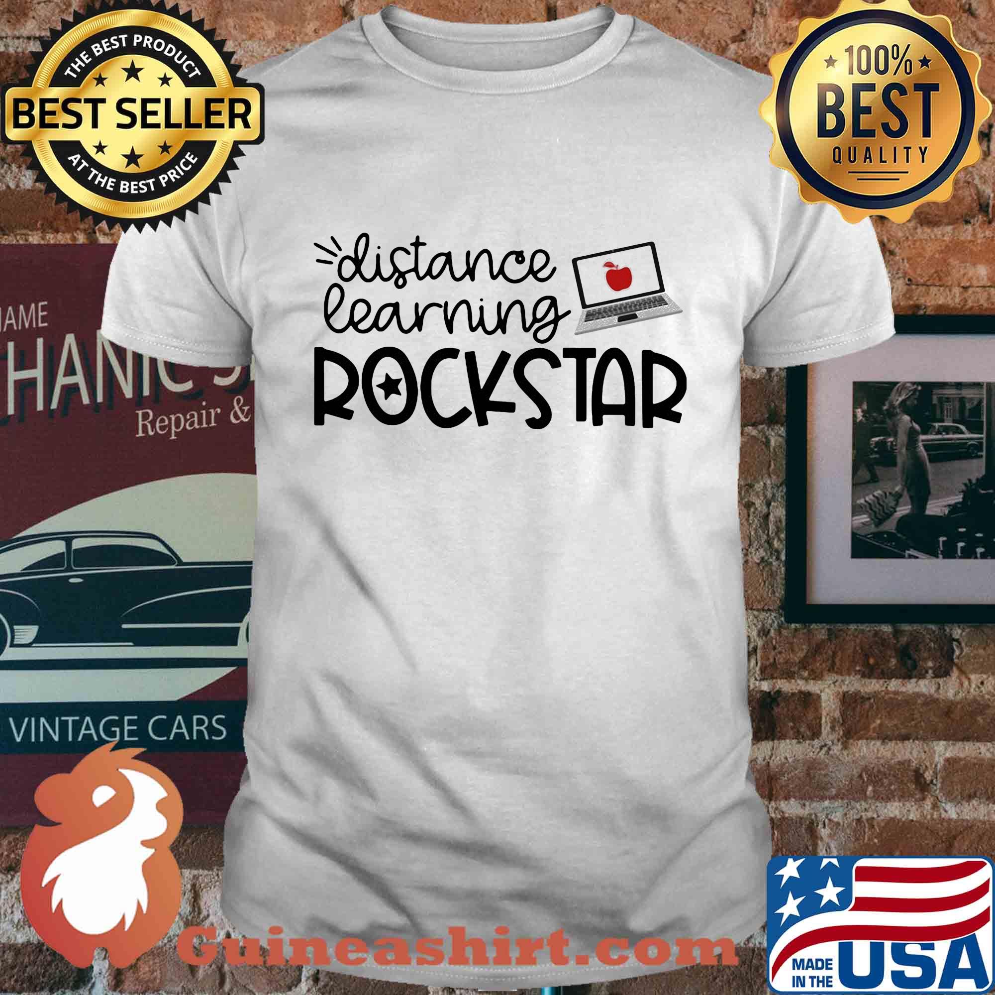 Distance learning rockstar Computer shirt