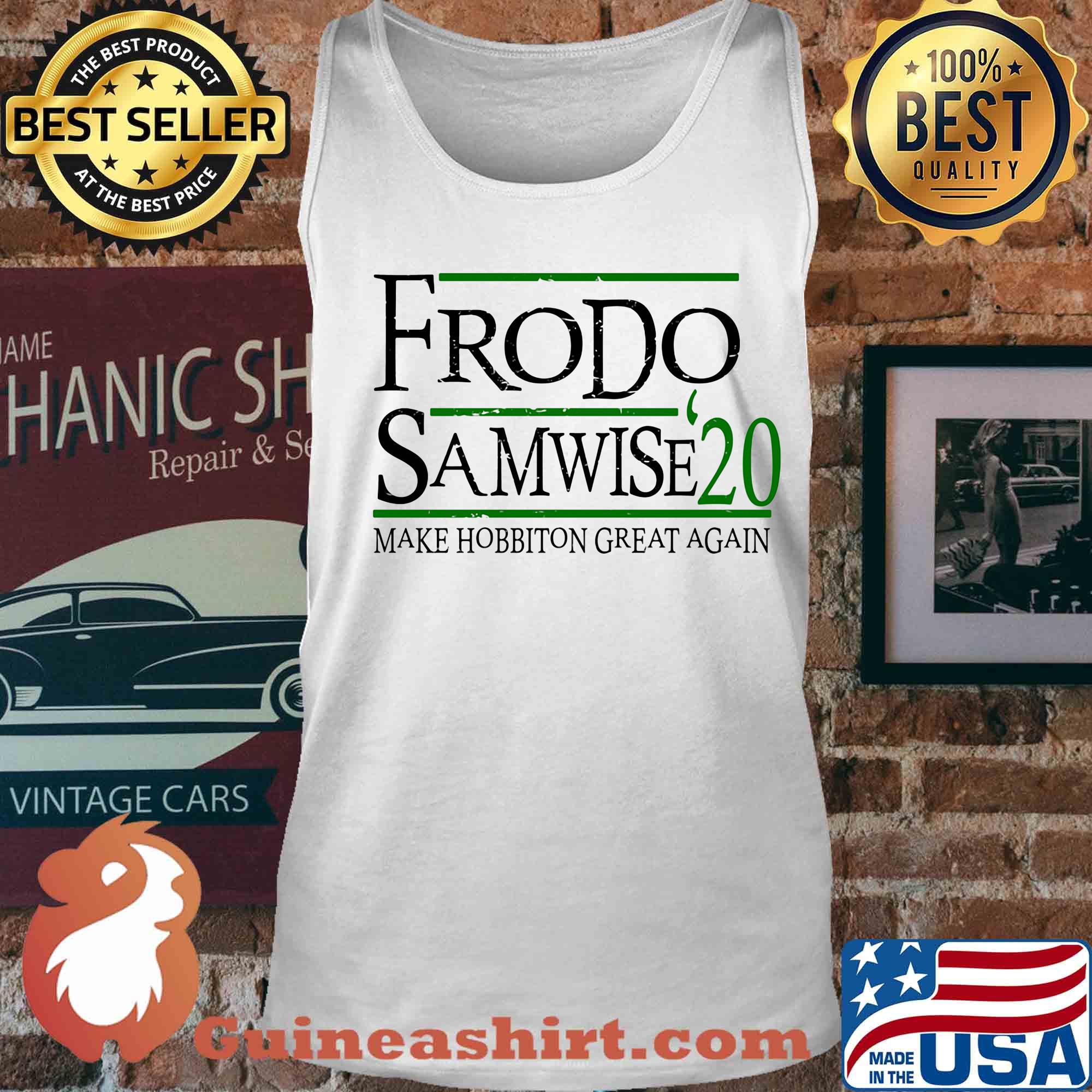 Frodo samwise 2020 make hobbiton great again s Tank top