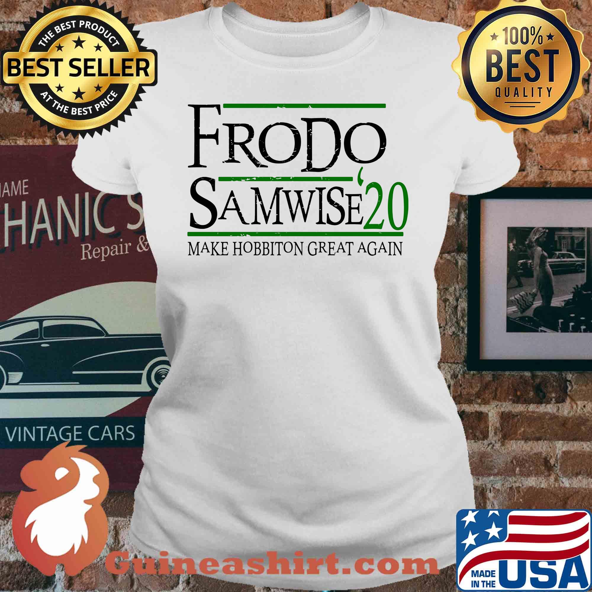 Frodo samwise 2020 make hobbiton great again s V-neck
