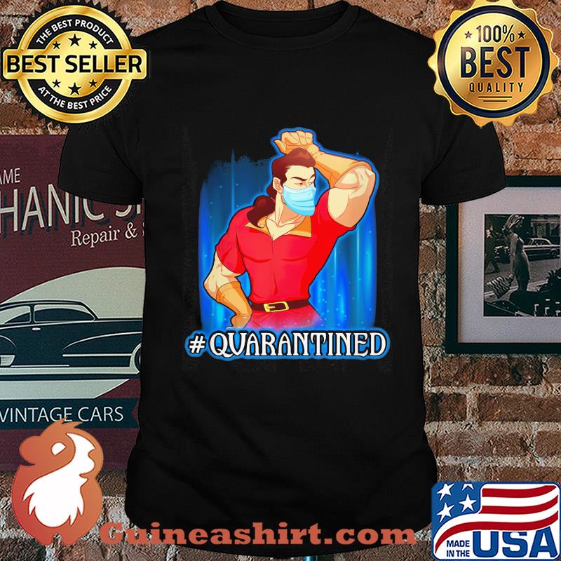 Gaston quarantined mask Disney shirt