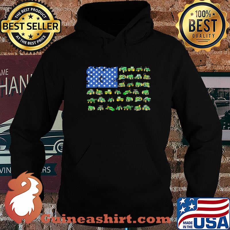 Green trucks american flag s Hoodie