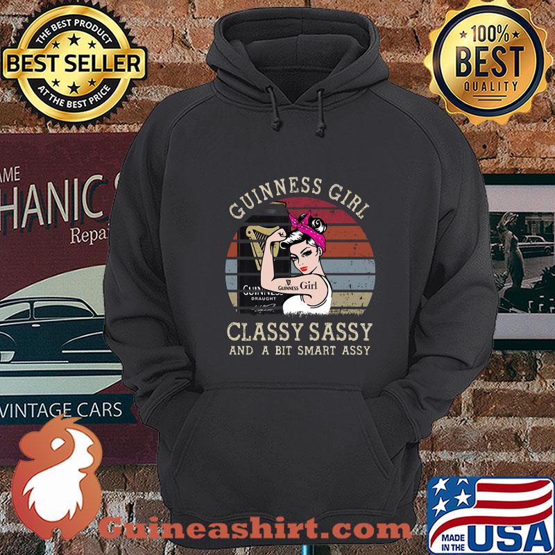 Guinness Girl Classy Sassy And A Bit Smart Assy Vintage shirt