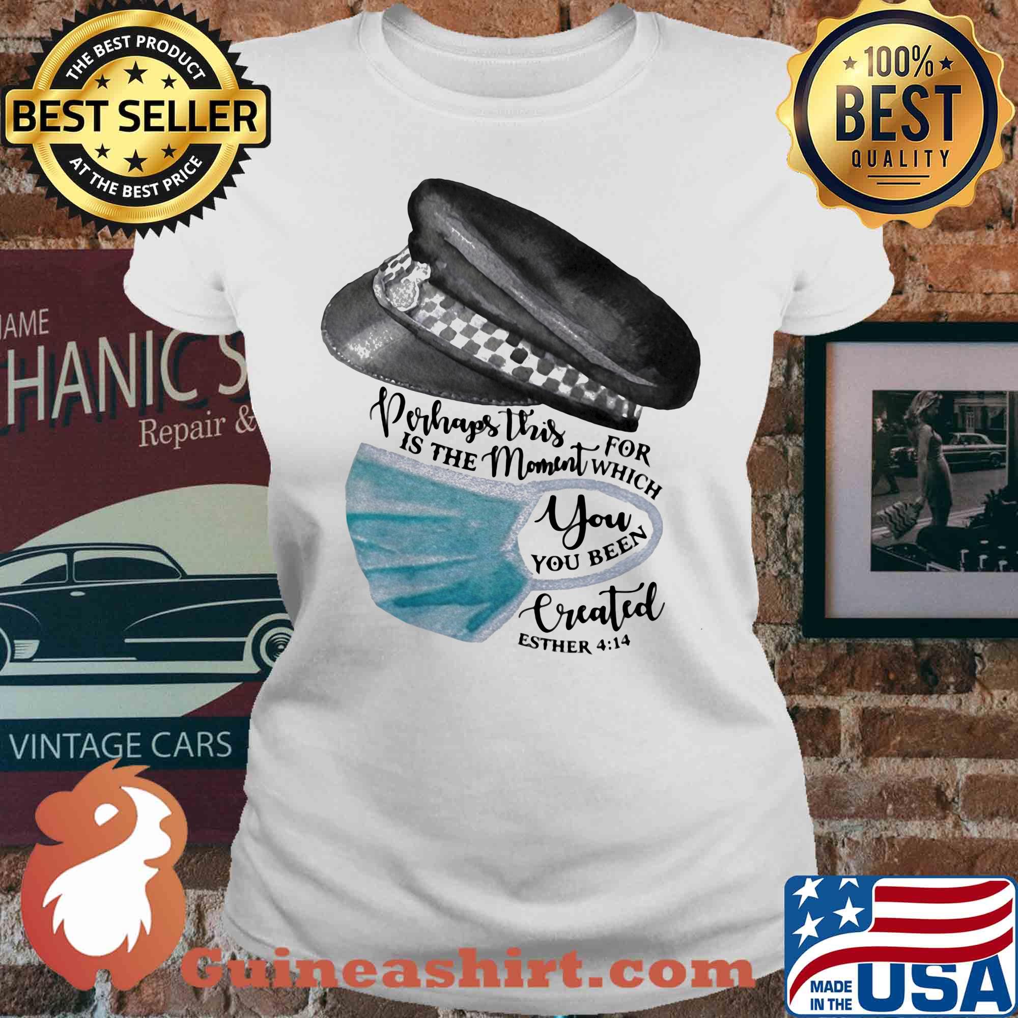 Hat perhaps this is the moment for which you have been created esther 414 mask s V-neck