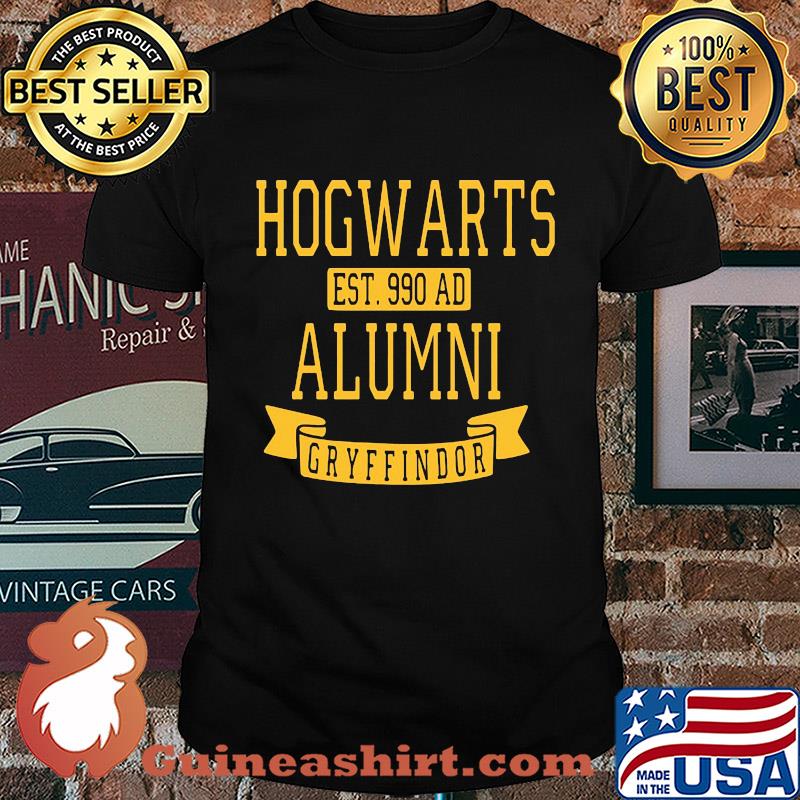 Hogwarts Est 990 Ad alumni gryffindor shirt