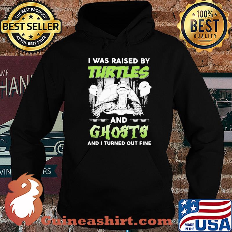 I was raised by turtles and ghosts and I turned out fine s Hoodie