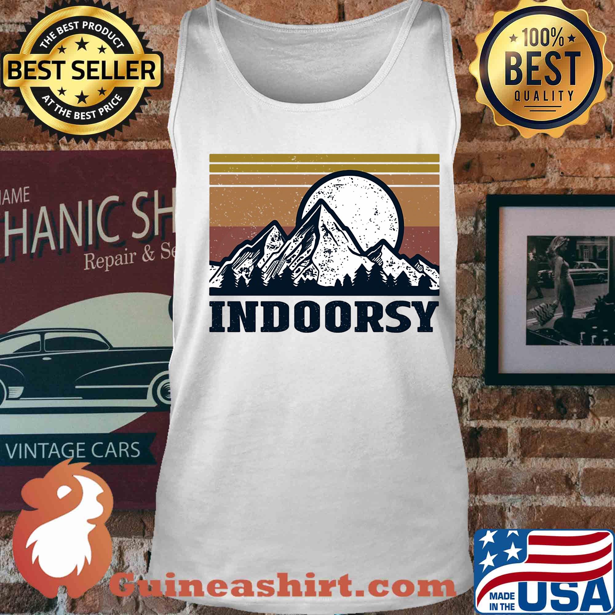 Indoorsy for the Basic City Girl Mountain Vintage s Tank top