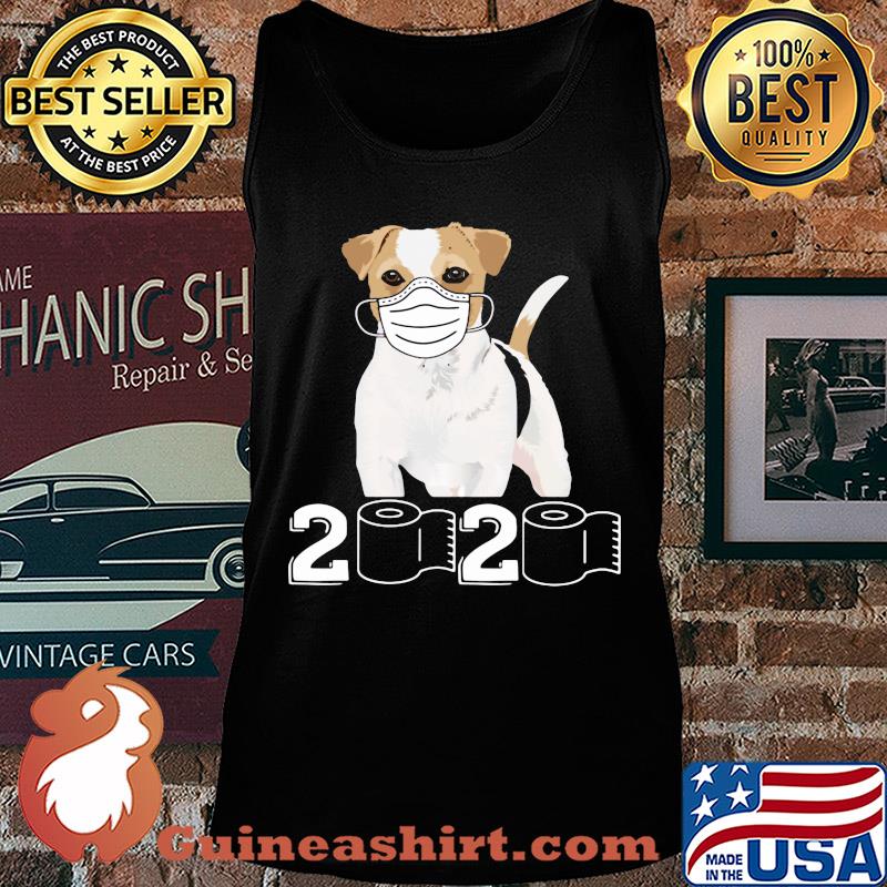Jack Russell mask 2020 toilet paper s Tank top