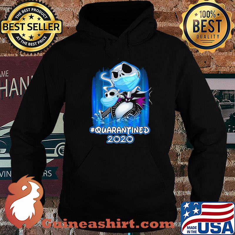 Jack Skellington quarantined 2020 Disney mask Covid-19 s Hoodie
