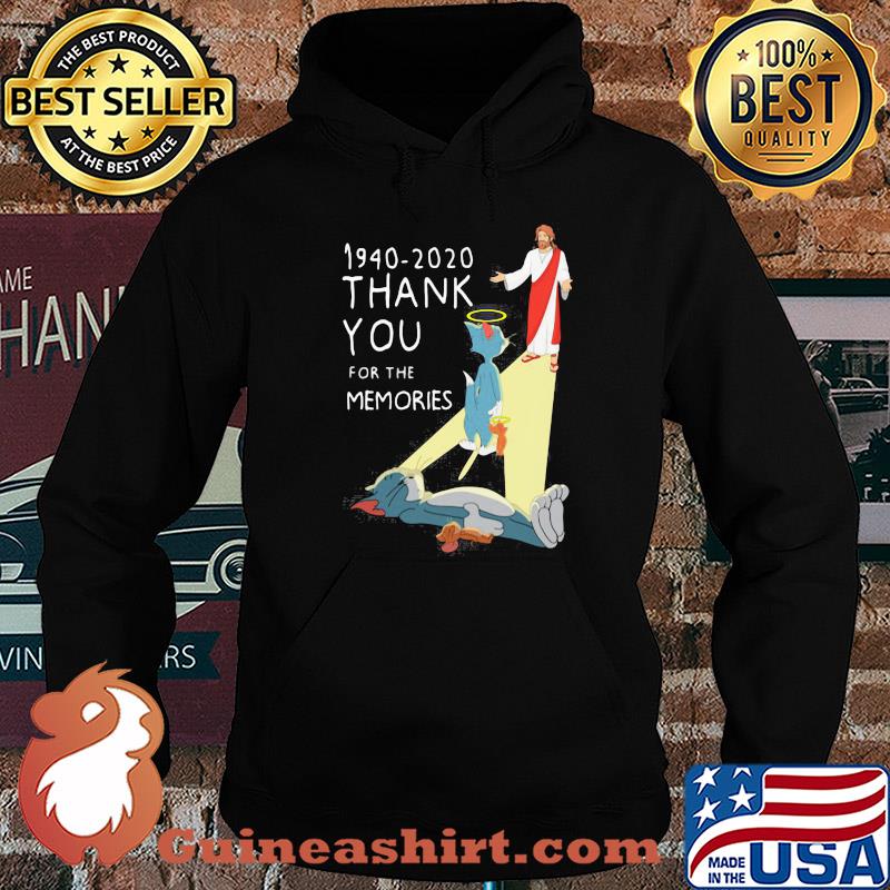 Jesus 1940-2020 thank you for the memories tom and jerry s Hoodie