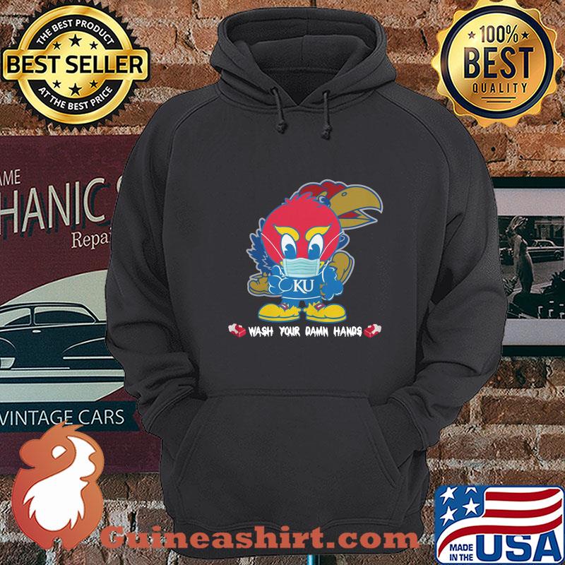 Kansas Jayhawks Suck Wash Your Damn Hands Covid-19 shirt
