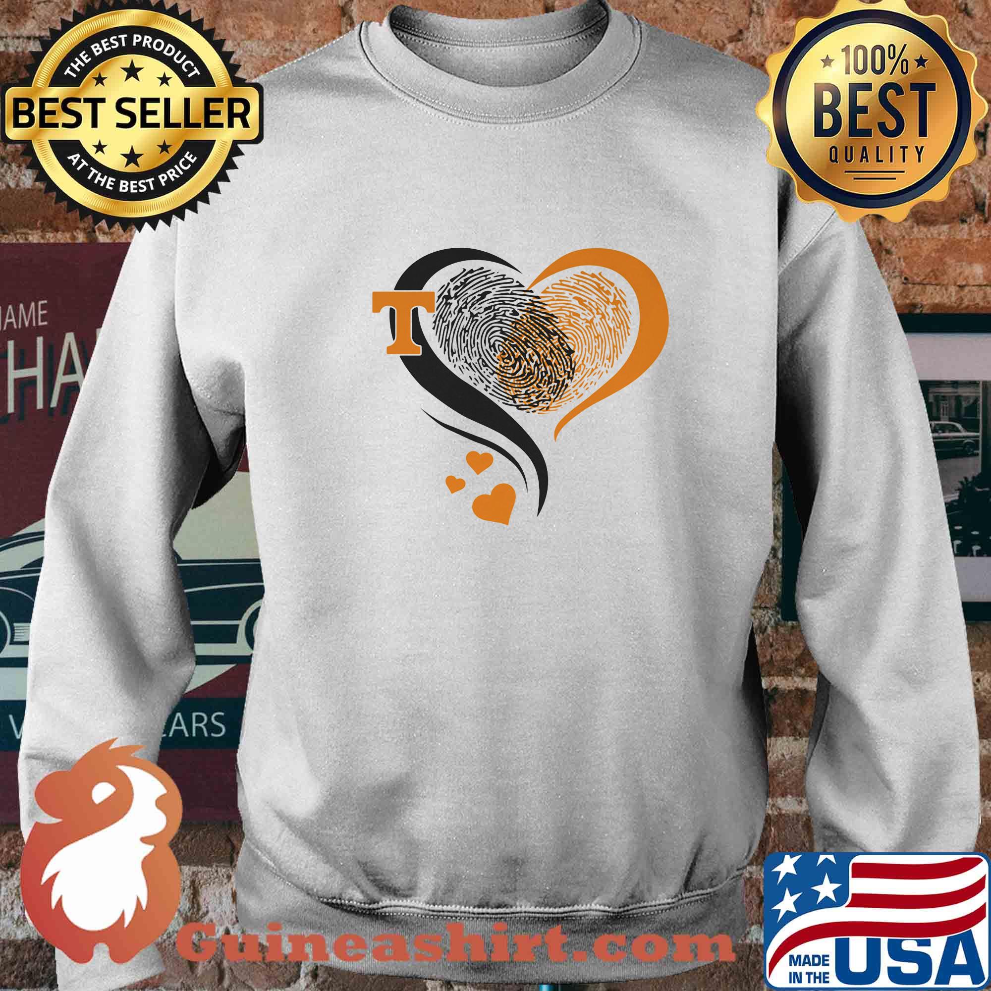 Love Tennessee Hearts Fingerprints s 12