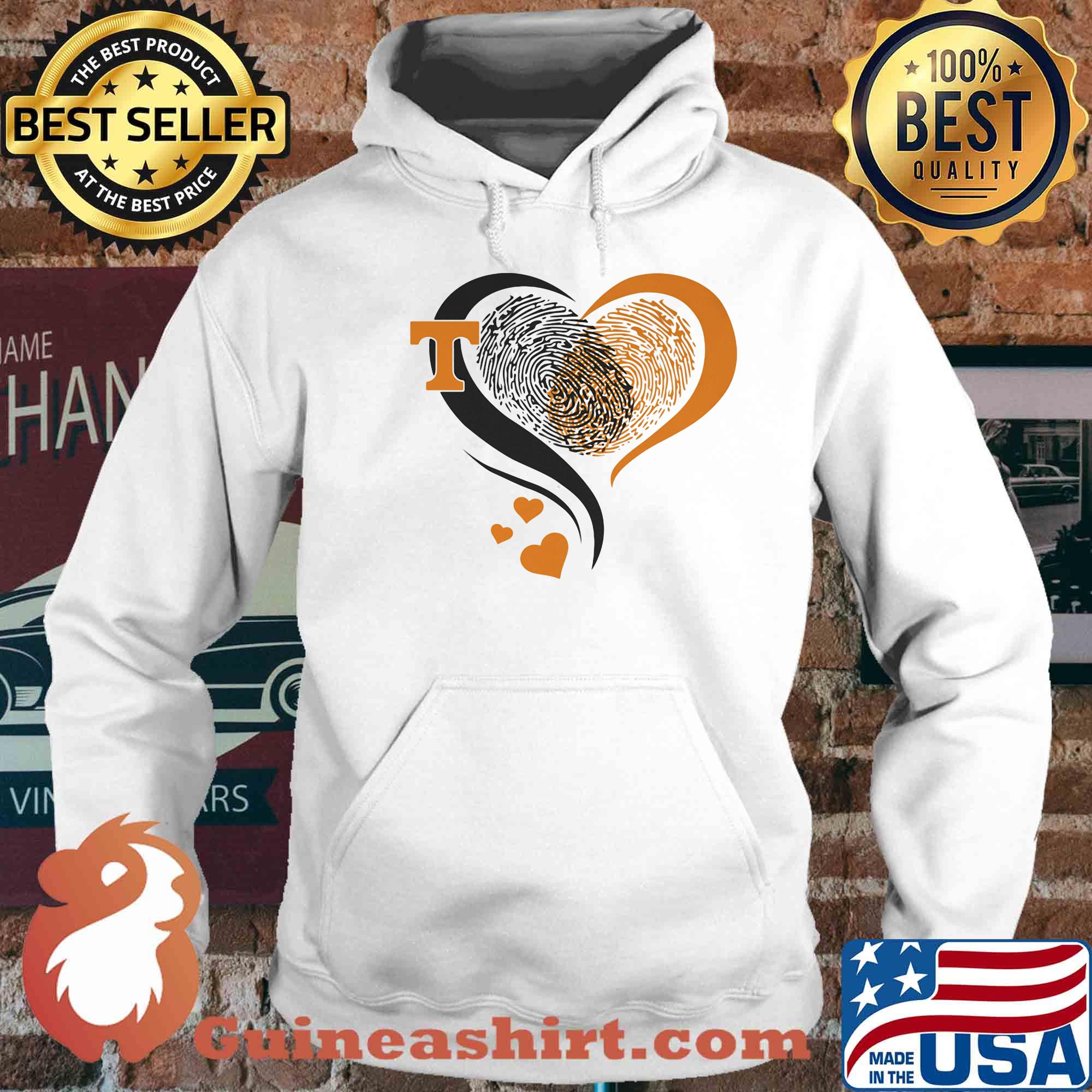 Love Tennessee Hearts Fingerprints s 13