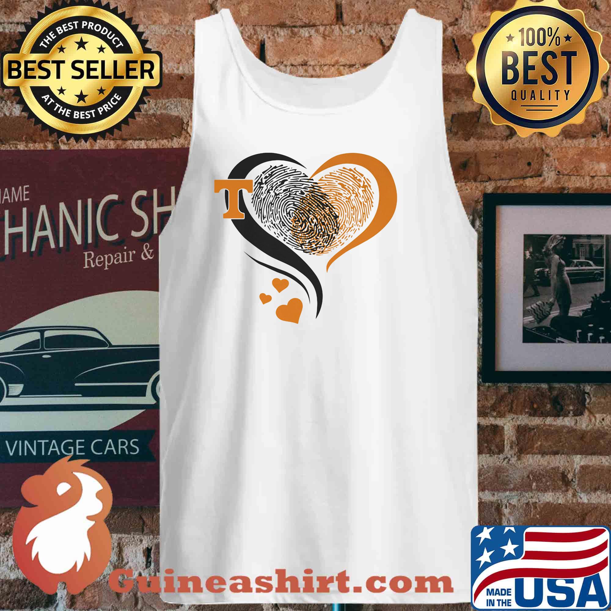 Love Tennessee Hearts Fingerprints s 2