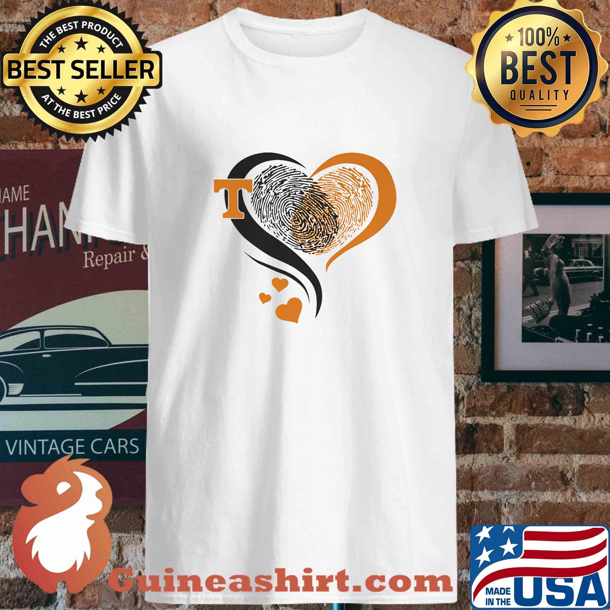 Love Tennessee Hearts Fingerprints s 4