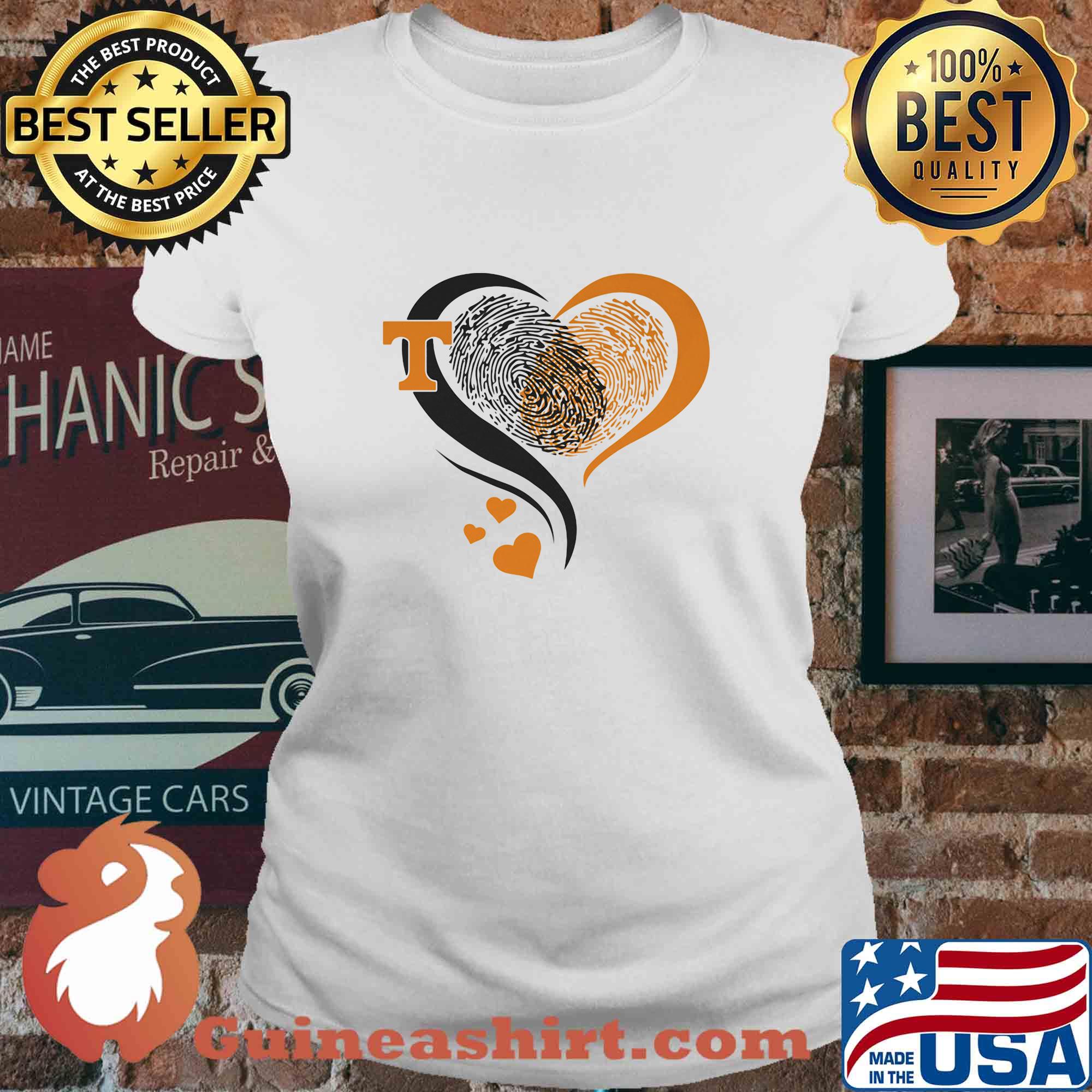 Love Tennessee Hearts Fingerprints s 9