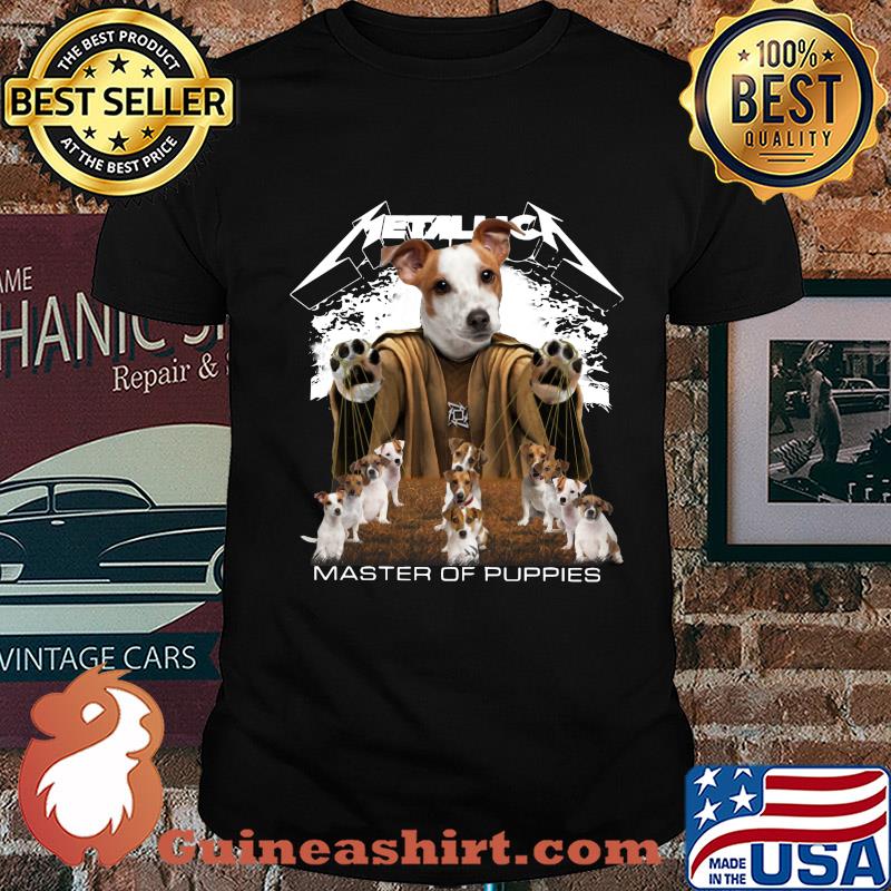 Metallic Jack Russell Terrier Master of puppies shirt