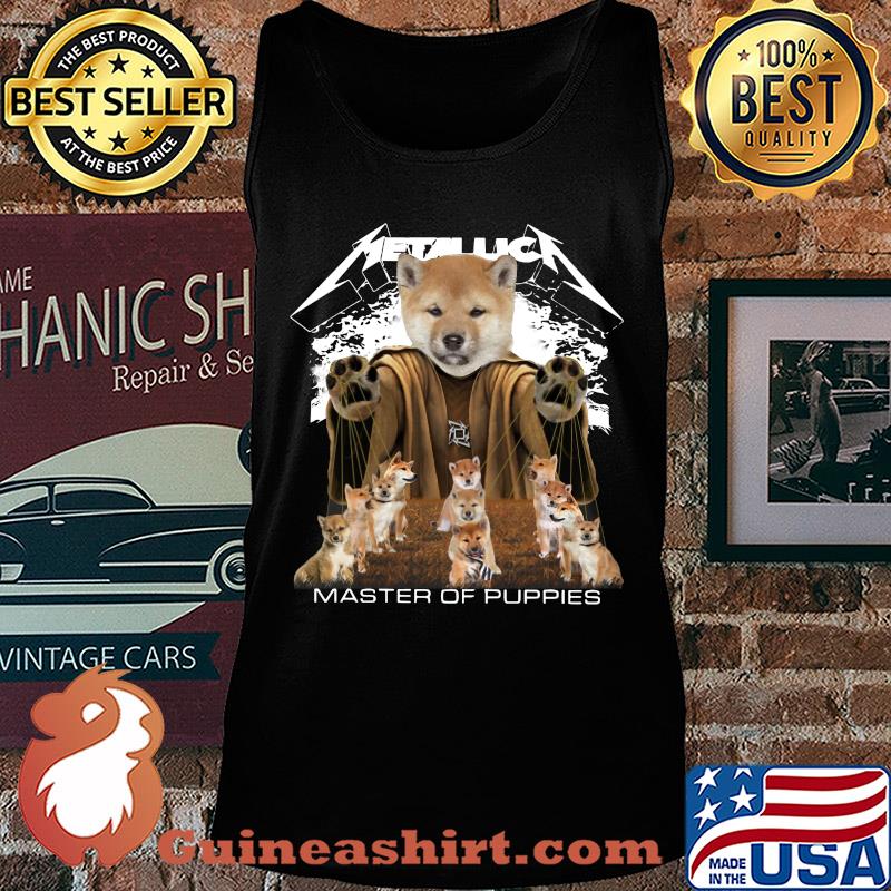 Metallic Shiba Inu Master of puppies s Tank top