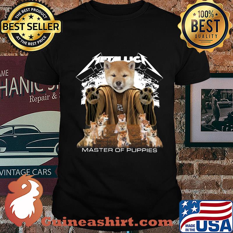 Metallic Shiba Inu Master of puppies shirt