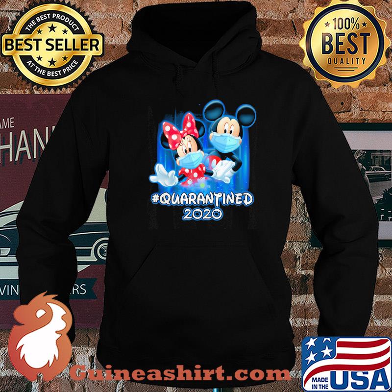 Mickey and Minnie quarantined 2020 mask Disney s Hoodie
